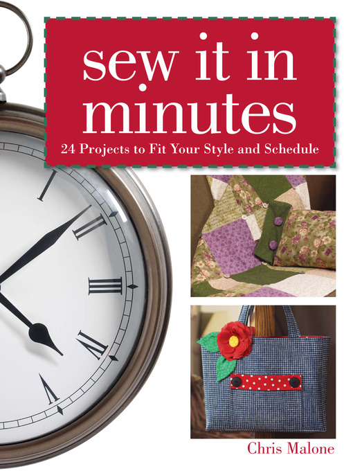 Title details for Sew It In Minutes by Chris Malone - Available
